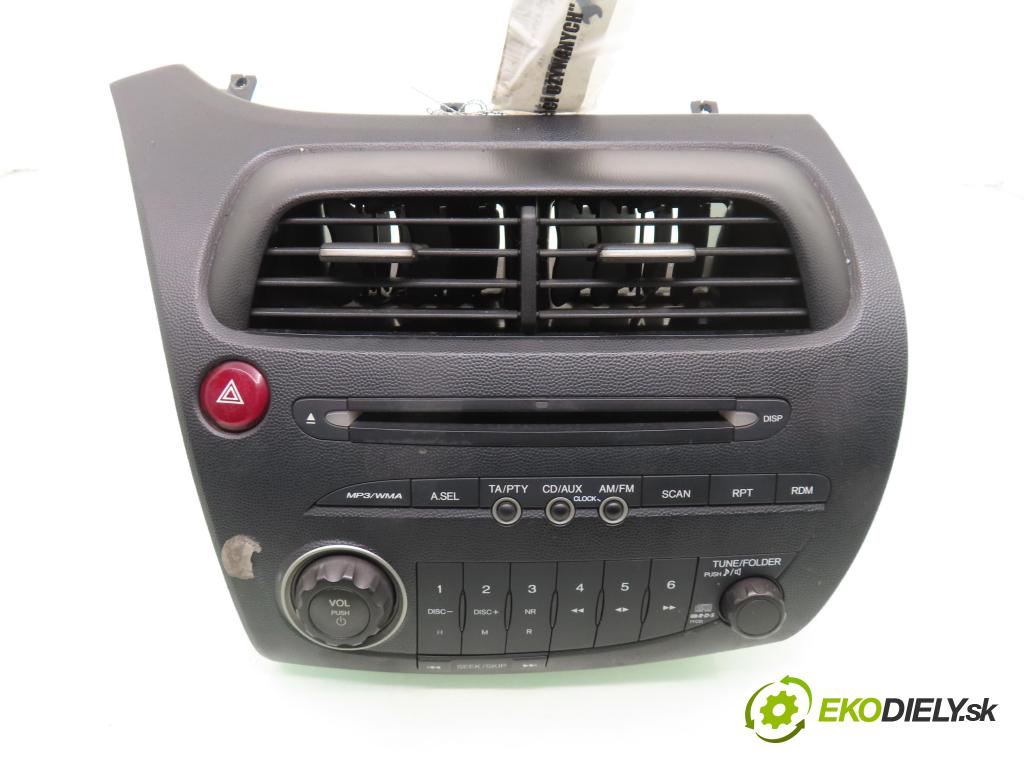 HONDA CIVIC VIII (FN, FK) HB 2008 61,00 1.4 (FK1) - L13A7 1339,00 RADIO CD 39100SMGG016M1