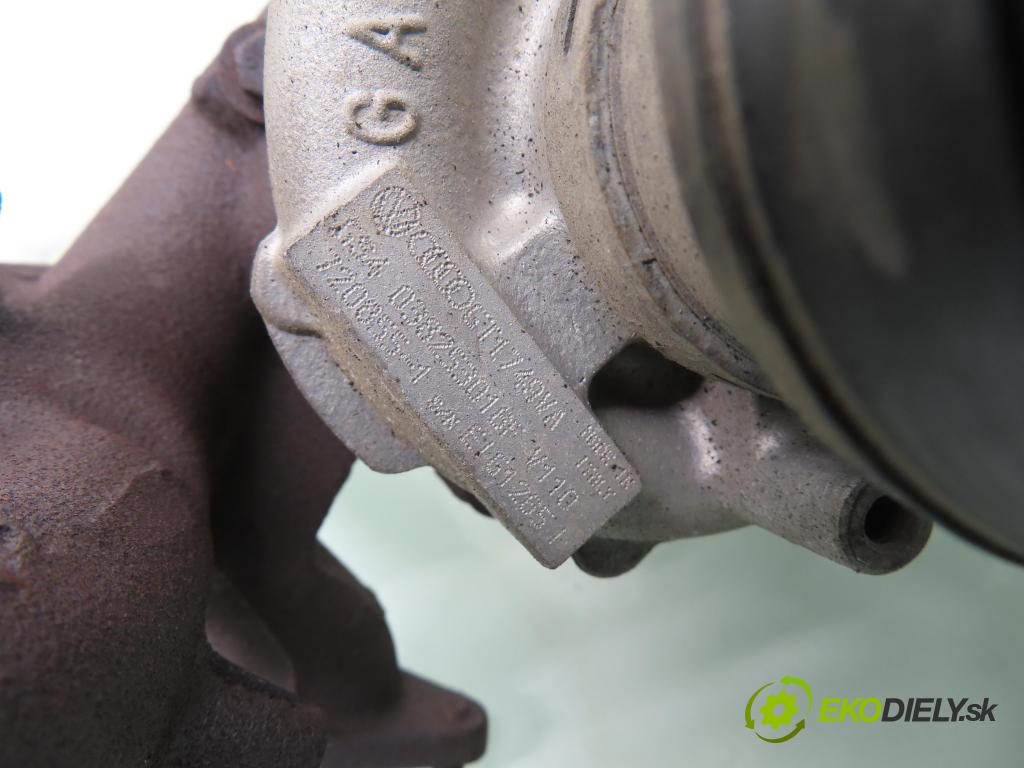 VW BORA (1J2) KOMBI 2003 96,00 1.9 TDI - ASZ 1896,00 RYCHLONABÍJEČKA: 038253016F (Kompletní turbodmychadlo)