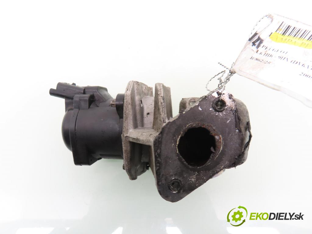 PEUGEOT 307 (3A/C) HB 2005 66,00 1.6 HDi 90 - 9HX (DV6ATED4) 1560,00 VENTIL: EGR