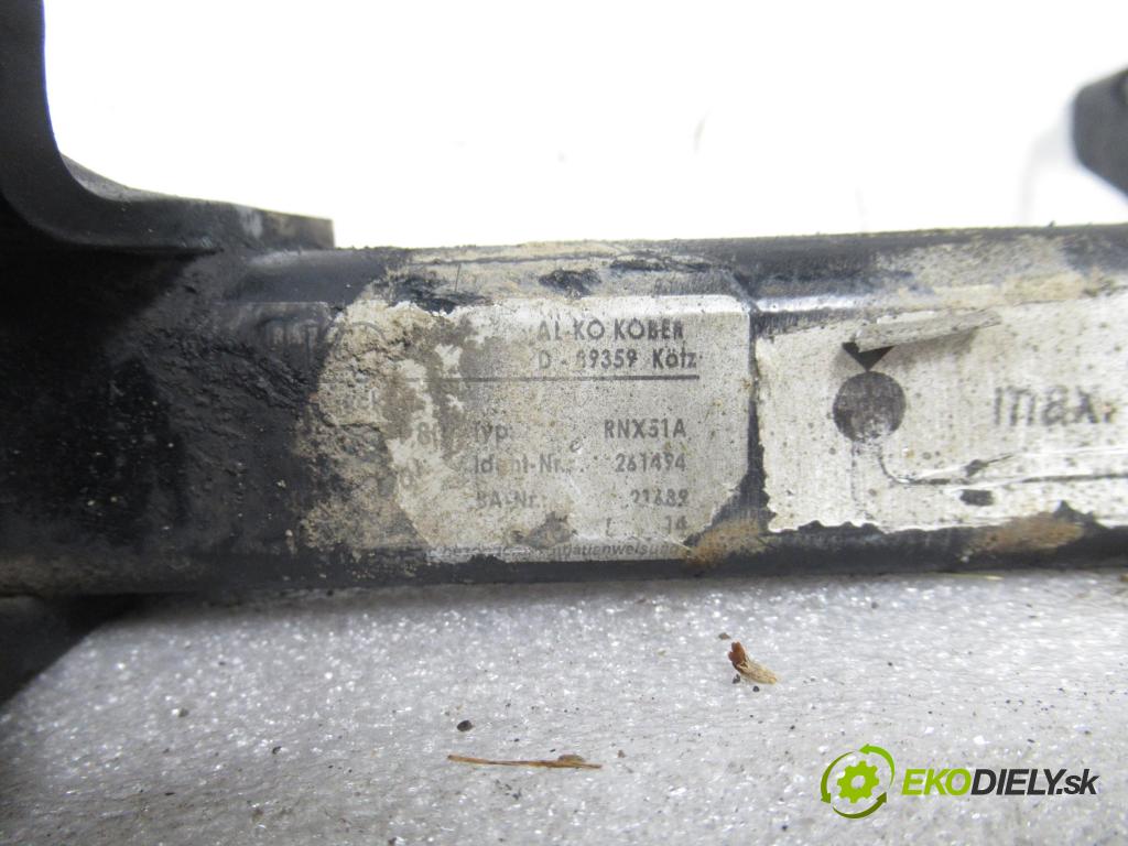 OPEL VIVARO A Skrzynia (X83) FURGON 2003 74,00 1.9 DTI 101 - F9Q 760 1870,00 Hák