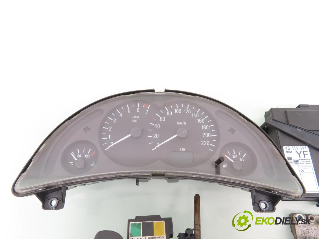 OPEL CORSA C (X01) HB 2005 59,00 1.2 16V Twinport 80 - Z 12 XEP 1229,00 spínačka / imobilizéra IMMO / řídící jednotka 0261208253 ; 55352622 ; 13173350WD