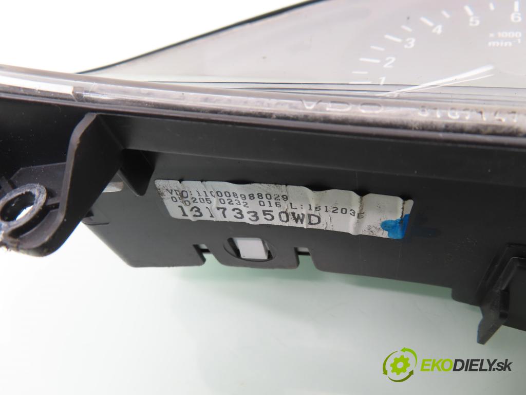 OPEL CORSA C (X01) HB 2005 59,00 1.2 16V Twinport 80 - Z 12 XEP 1229,00 spínačka / imobilizéra IMMO / řídící jednotka 0261208253 ; 55352622 ; 13173350WD