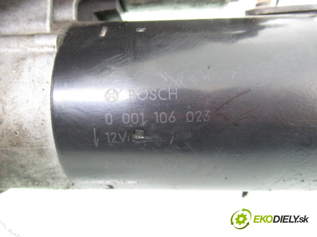 RENAULT ESPACE IV (JK0/1_) MINIVAN 2005 100,00 2.0 (JK09) - F4R 792 1998,00 startér 8200466754 ; 0001106023 ; 1005831305 (Startér)