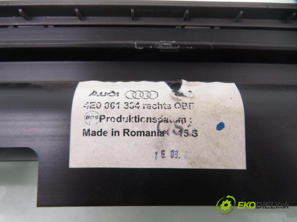 AUDI A8 D3 (4E2, 4E8) SEDAN 2004 171,00 3.0 TDI quattro - ASB 2967,00 Roleta okna 4E0861334 (Interiér ostatné)