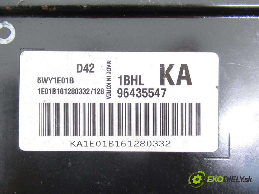 CHEVROLET LACETTI (J200) HB 2006 70,00 1.4 16V - F14D3 1399,00 Riadiaca jednotka Motor 96435547 ; 5WY1E01B