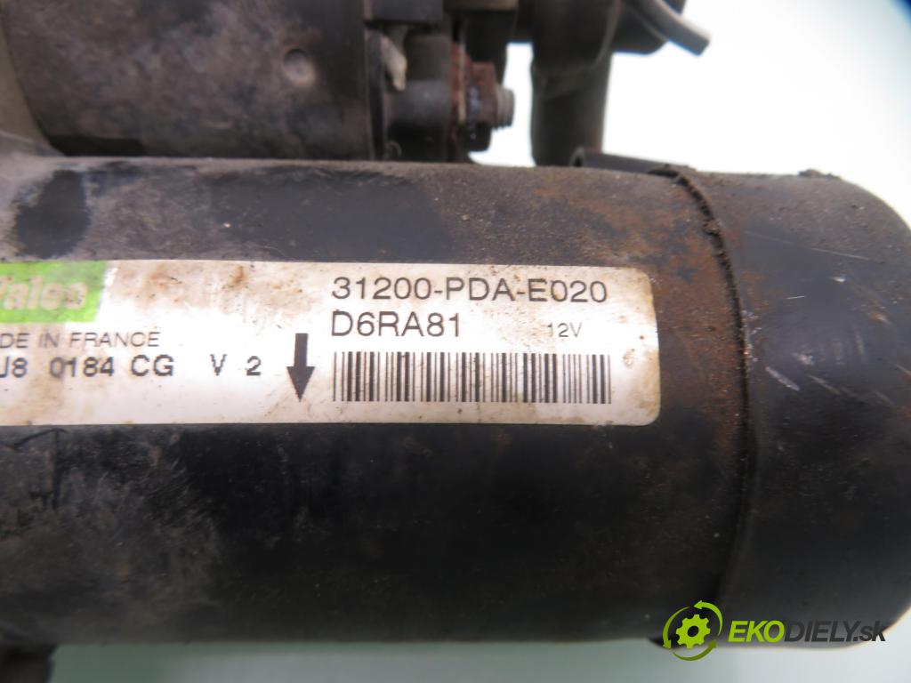 HONDA ACCORD VI (CK, CG, CH, CF8) SEDAN 1998 100,00 1.8 i (CG8) - F18B2 1850,00 Štartér 31200PDAE020 ; D6RA81 (Štartér)