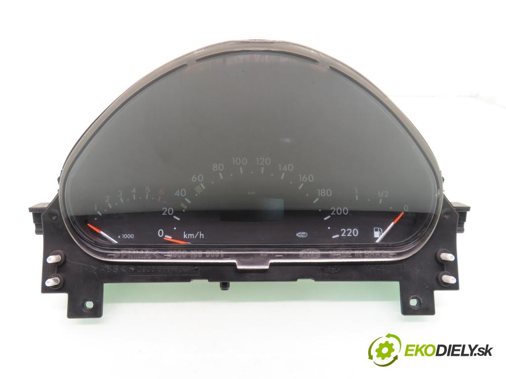 MERCEDES-BENZ VANEO (414) MINIVAN 2002 75,00 1.6 (414.700) - M 166.961 1598,00 Prístrojovka elektrický 09052680091