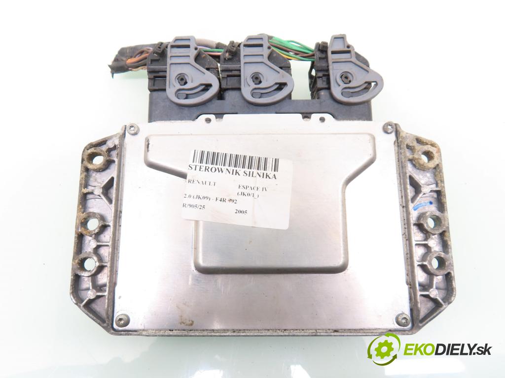 RENAULT ESPACE IV (JK0/1_) MINIVAN 2005 100,00 2.0 (JK09) - F4R 792 1998,00 Riadiaca jednotka Motor 8200444586 ; 8200444583