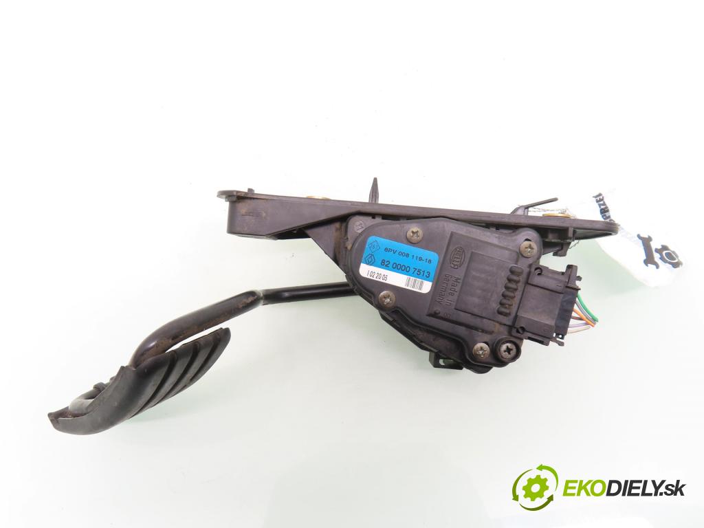 RENAULT ESPACE IV (JK0/1_) MINIVAN 2005 100,00 2.0 (JK09) - F4R 792 1998,00 Potenciometer plynu 8200007513 (Potenciometer plynového pedálu)
