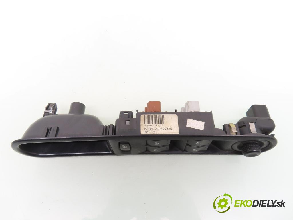RENAULT ESPACE IV (JK0/1_) MINIVAN 2005 100,00 2.0 (JK09) - F4R 792 1998,00 Panel ovládania okien 8200519355