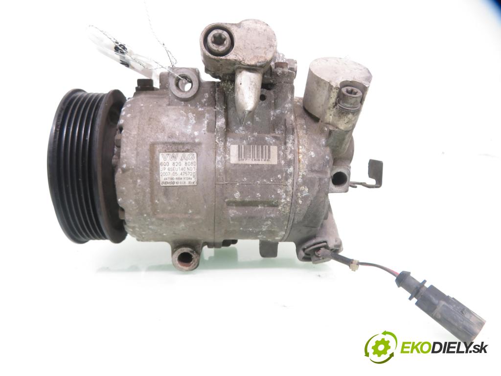 VW POLO (9N_) HB 2007 51,00 1.4 TDI - BNM 1422,00 KOMPRESOR: klimatizácie 6Q0820808D ; 6SEU14CN (Kompresor klimatizácie)