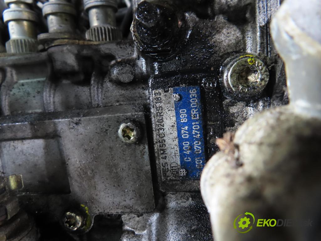 MERCEDES-BENZ KLASA C (W202) SEDAN 1994 55,00 C 200 D (202.120) - OM 601.913 1997,00 Motor DIESEL OM601913 ; 0400074890 ; 6010704701