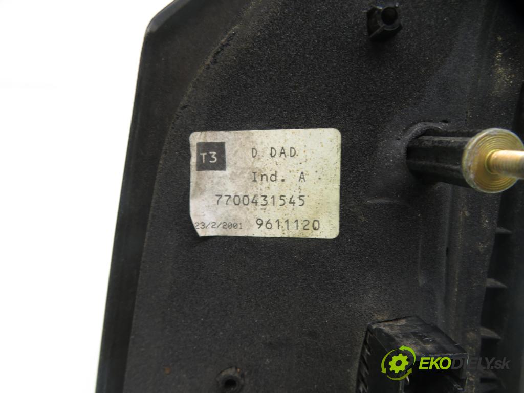 RENAULT SCENIC I (JA0/1_) MINIVAN 2002 75,00 1.9 dCi 102 - F9Q 732 1870,00 Spätné zrkadlo 7700431545 ; 9611120