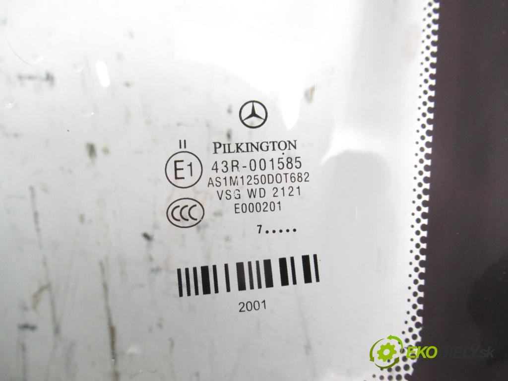 MERCEDES-BENZ KLASA B Sports Tourer (W245) HB 2006 80,00 B 180 CDI 109 - OM 640.940 1991,00 Okno čelná