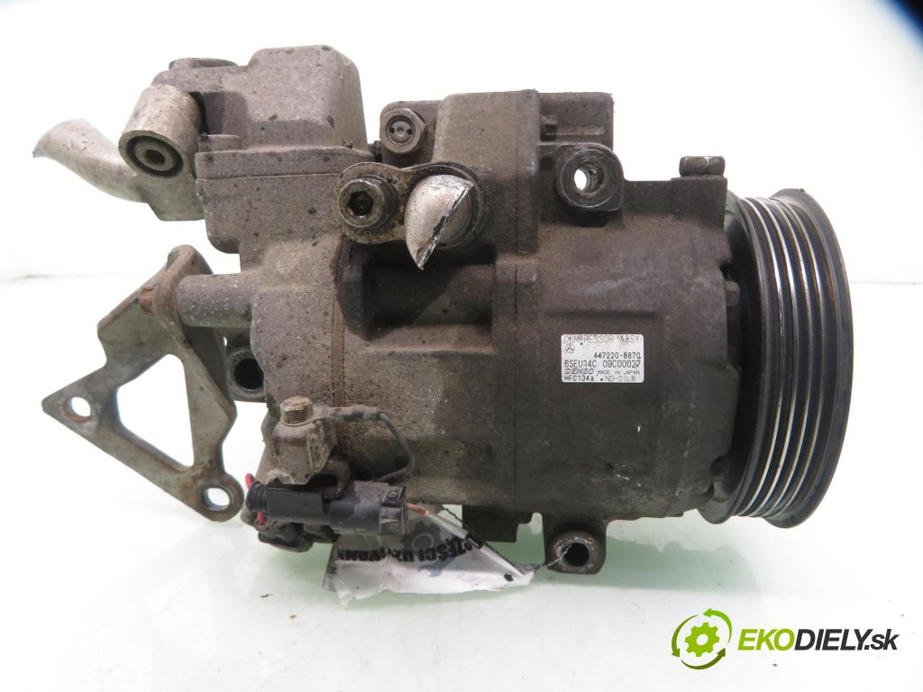 MERCEDES-BENZ VANEO (414) MINIVAN 2002 75,00 1.6 (414.700) - M 166.961 1598,00 KOMPRESOR: klimatizácie 4472208870 ; 6SEU14C (Kompresor klimatizácie)