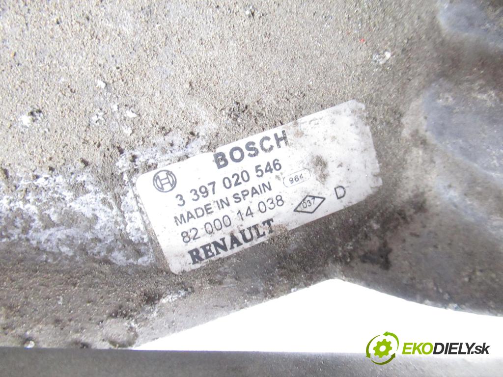 RENAULT ESPACE IV (JK0/1_) MINIVAN 2003 85,00 1.9 dCi 116 - F9Q 820 1870,00 Motorček stieračov 8200014038 ; 3397020546 ; 0390241805