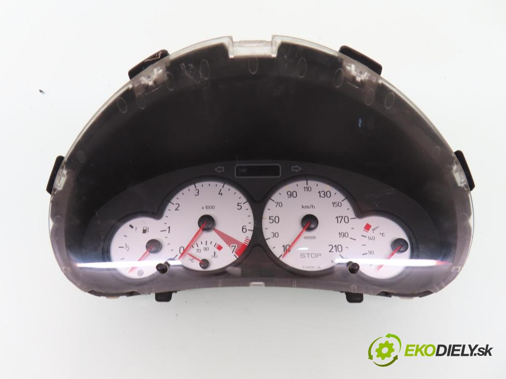 PEUGEOT 206 CC (2D) CABRIO 2002 80,00 1.6 16V - NFU 1587,00 Prístrojovka elektrický 9648837180 ; 55500030000 ; 55500030010