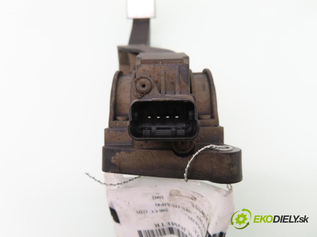 PEUGEOT 206 CC (2D) CABRIO 2002 80,00 1.6 16V - NFU 1587,00 Potenciometer plynu 0280752258 ; 9647575580 (Potenciometer plynového pedálu)