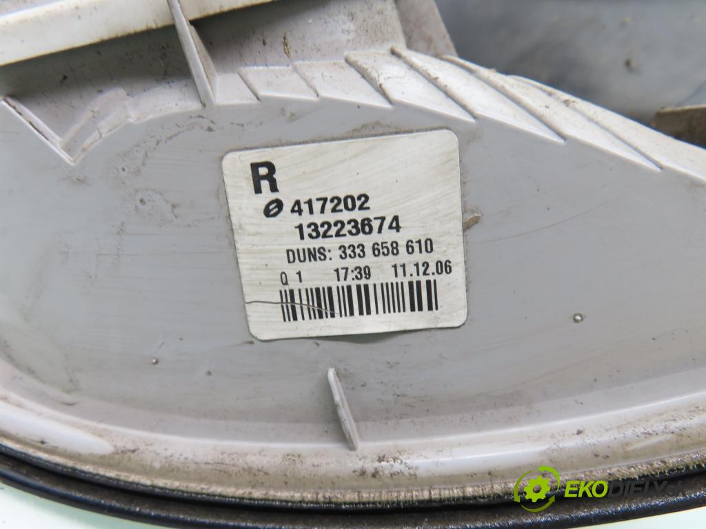 OPEL ASTRA H Kombi (A04) KOMBI 2007 74,00 1.9 CDTI - Z 19 DTL 1910,00 světlo pravé zadní 13223674 ; 417202
