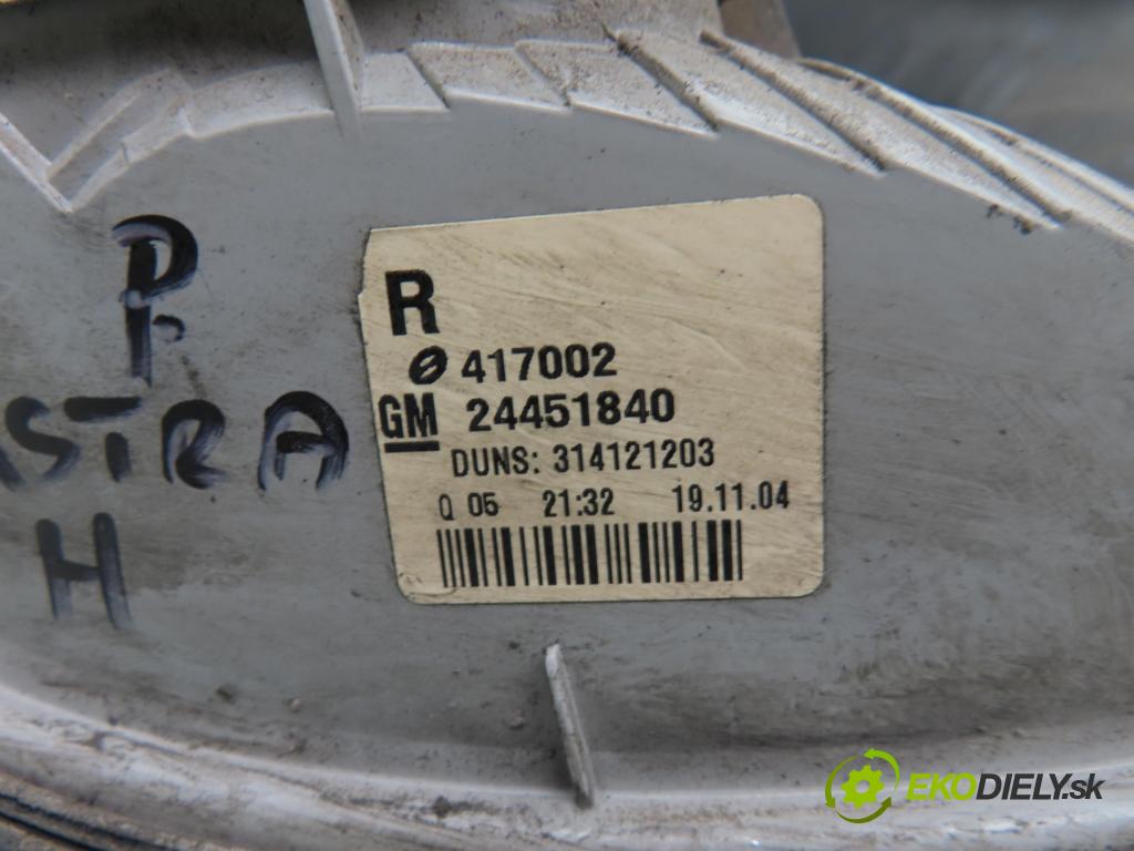 OPEL ASTRA H Kombi (A04) KOMBI 2007 74,00 1.9 CDTI - Z 19 DTL 1910,00 světlo pravé zadní 417002 ; 24451840
