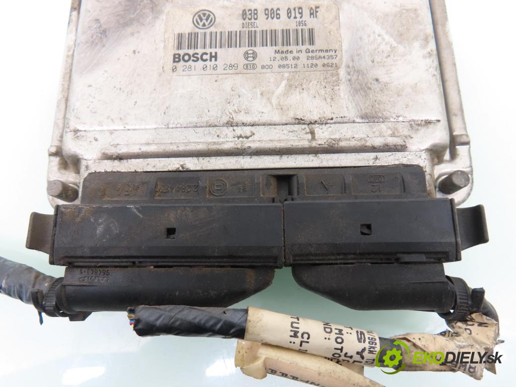 SKODA FABIA I (6Y2) HB 2000 74,00 1.9 TDI PD 100 - ATD 1896,00 Riadiaca jednotka Motor 038906019AF ; 038906019AF