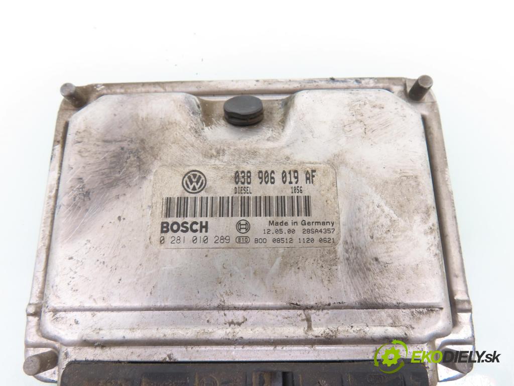 SKODA FABIA I (6Y2) HB 2000 74,00 1.9 TDI PD 100 - ATD 1896,00 Riadiaca jednotka Motor 038906019AF ; 038906019AF