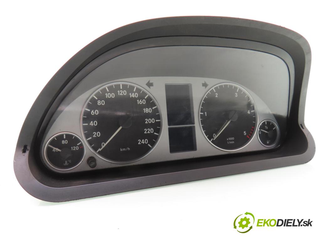MERCEDES-BENZ KLASA B Sports Tourer (W245) HB 2006 80,00 B 180 CDI 109 - OM 640.940 1991,00 Prístrojovka elektrický A1695404448 ; 0263643344 ; A1695409511