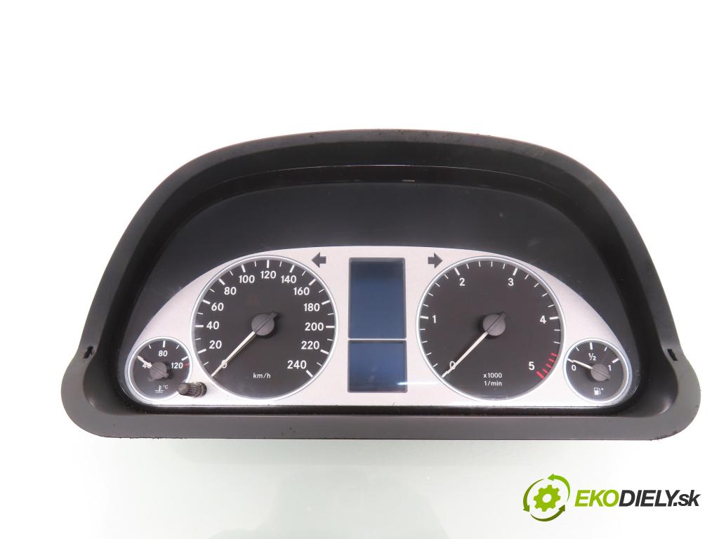 MERCEDES-BENZ KLASA B Sports Tourer (W245) HB 2006 80,00 B 180 CDI 109 - OM 640.940 1991,00 Prístrojovka elektrický A1695404448 ; 0263643344 ; A1695409511