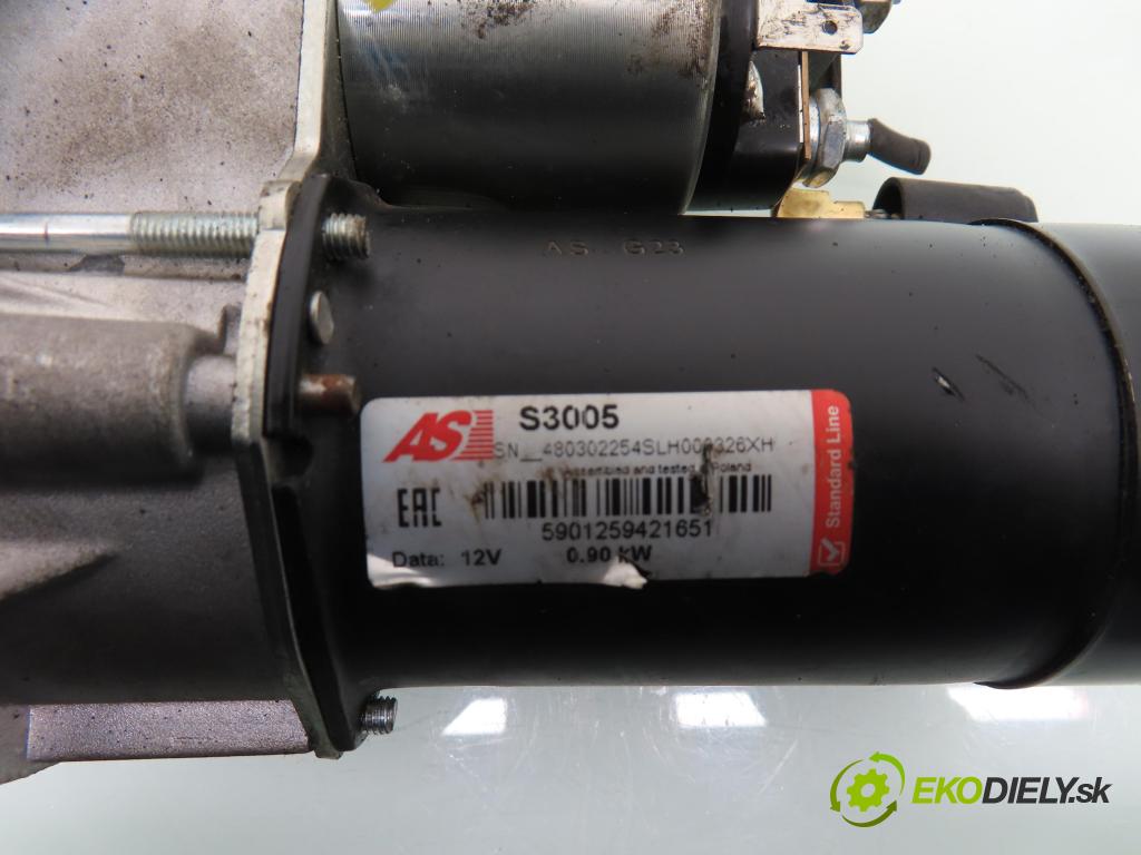 PEUGEOT 206 CC (2D) CABRIO 2002 80,00 1.6 16V - NFU 1587,00 startér S3005 (Startér)