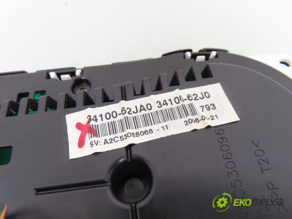 SUZUKI SWIFT III (MZ, EZ) HB 2006 75,00 1.5 (RS 415) - M15A 1490,00 prístrojovka elektrický 3410062JA0 ; A2C53088066