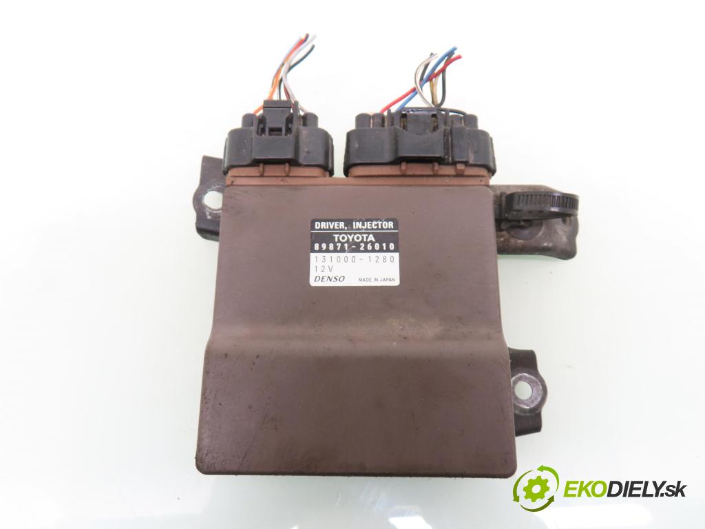 TOYOTA RAV 4 II (_A2_) SUV 2004 85,00 2.0 D-4D 4WD 116 - 1CD-FTV 1995,00 Riadiaca jednotka vstreku 8987126010 ; 1310001280