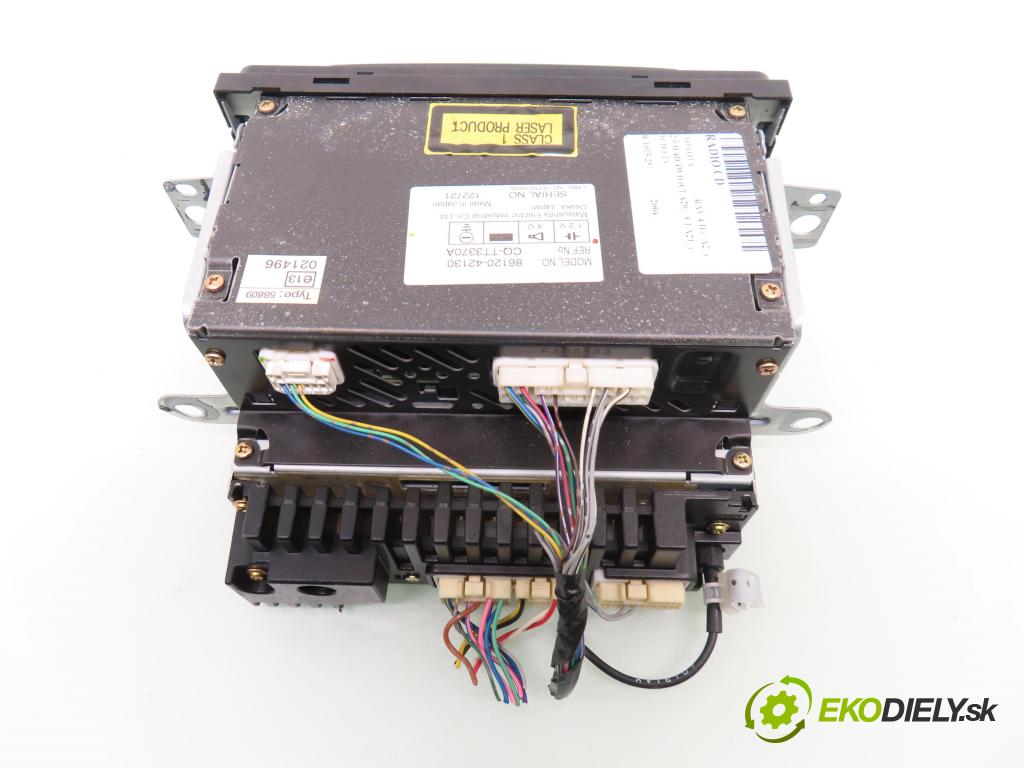 TOYOTA RAV 4 II (_A2_) SUV 2004 85,00 2.0 D-4D 4WD 116 - 1CD-FTV 1995,00 RADIO CD 8612042130