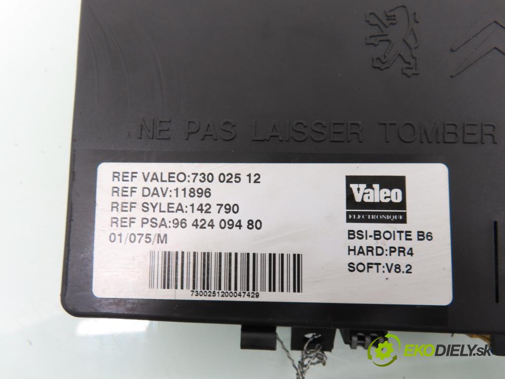 CITROEN XSARA PICASSO (N68) MINIVAN 2001 66,00 2.0 HDi 8V 90 - RHY 1997,00 MODUL BSI 73002512 ; 9642409480