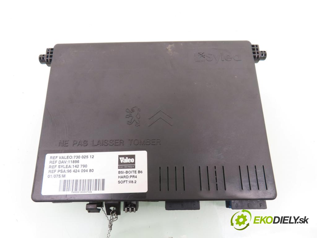 CITROEN XSARA PICASSO (N68) MINIVAN 2001 66,00 2.0 HDi 8V 90 - RHY 1997,00 MODUL BSI 73002512 ; 9642409480