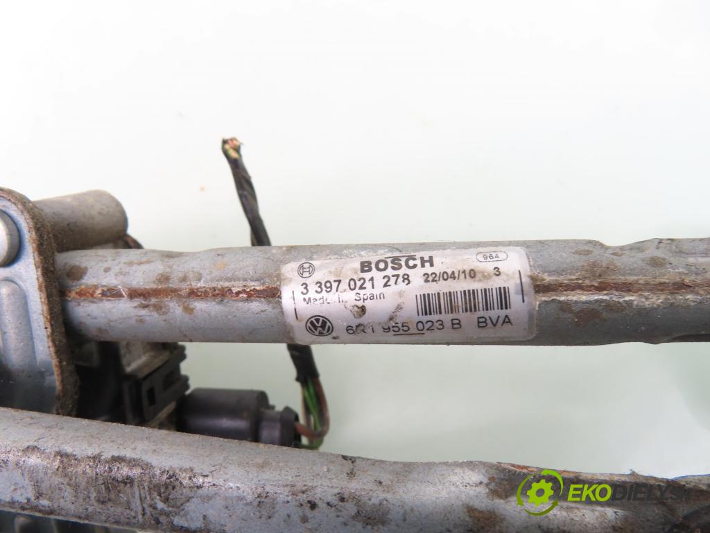 SEAT IBIZA IV (6J5, 6P1) HB 2010 59,00 1.4 TDI - BMS 1422,00 MECHANISMUS/ motorek stěračů 6R1955023B ; 6R1955119A ; 0390241566