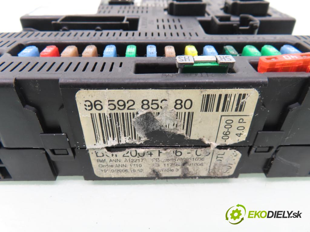 CITROEN C2 (JM_) HB 2006 50,00 1.4 HDi 68 8V - 8HZ 1398,00 MODUL BSI 9659285380