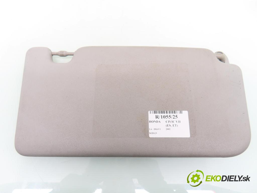 HONDA CIVIC VII Hatchback (EU, EP, EV) HB 2001 55,00 1.4 i 75 - D14Z6 1396,00 KRYTY SLUNEČNÍ SVĚTLO 