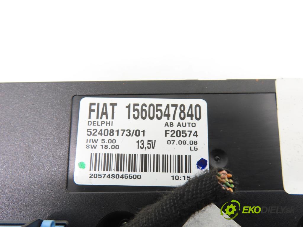 ALFA ROMEO 159 (939_) SEDAN 2006 85,00 1.9 JTDM 8V - 937 A7.000 1910,00 Panel topení KLIMATRONIK 1560547840