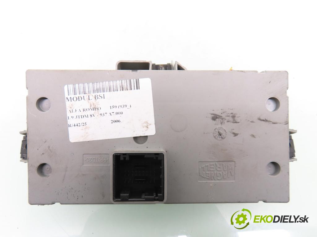 ALFA ROMEO 159 (939_) SEDAN 2006 85,00 1.9 JTDM 8V - 937 A7.000 1910,00 MODUL BSI 50507094 ; 501890170000