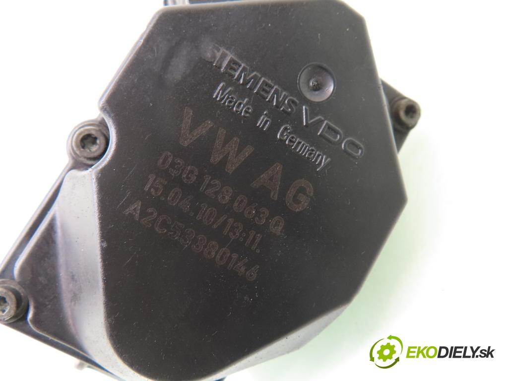 SEAT IBIZA III (6L1) HB 2004 55,00 1.4 TDI 75 - AMF 1422,00 Škrtiaca klapka 03G128063Q ; A2C53380146 (Škrtiaca klapka)