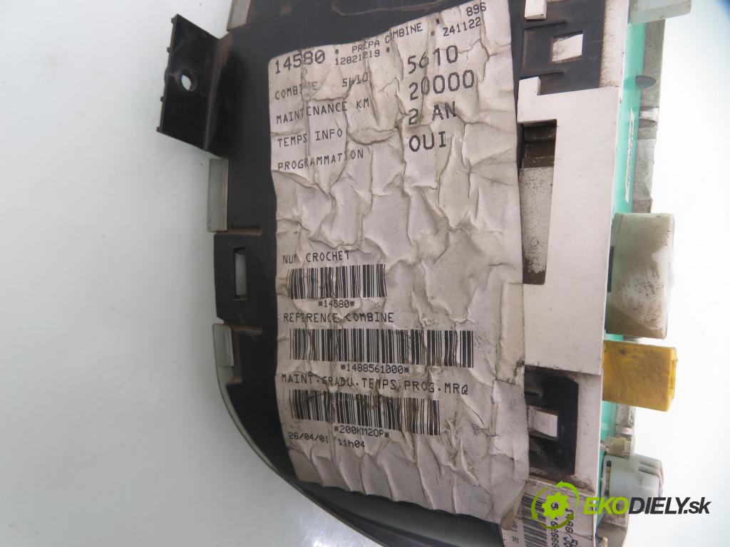 PEUGEOT EXPERT (224) KOMBIVAN 2001 80,00 2.0 HDI 16V - RHW (DW10ATED4) 1997,00 Prístrojovka elektrický 1488561080 ; 501020680030 ; Z41122