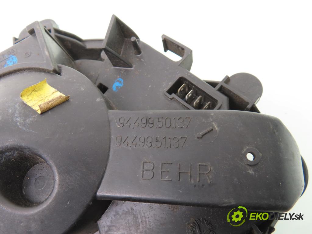 PEUGEOT EXPERT (224) KOMBIVAN 2001 80,00 2.0 HDI 16V - RHW (DW10ATED4) 1997,00 ventilátor větráku 9449950137 ; 9449951137 ; 9041220837