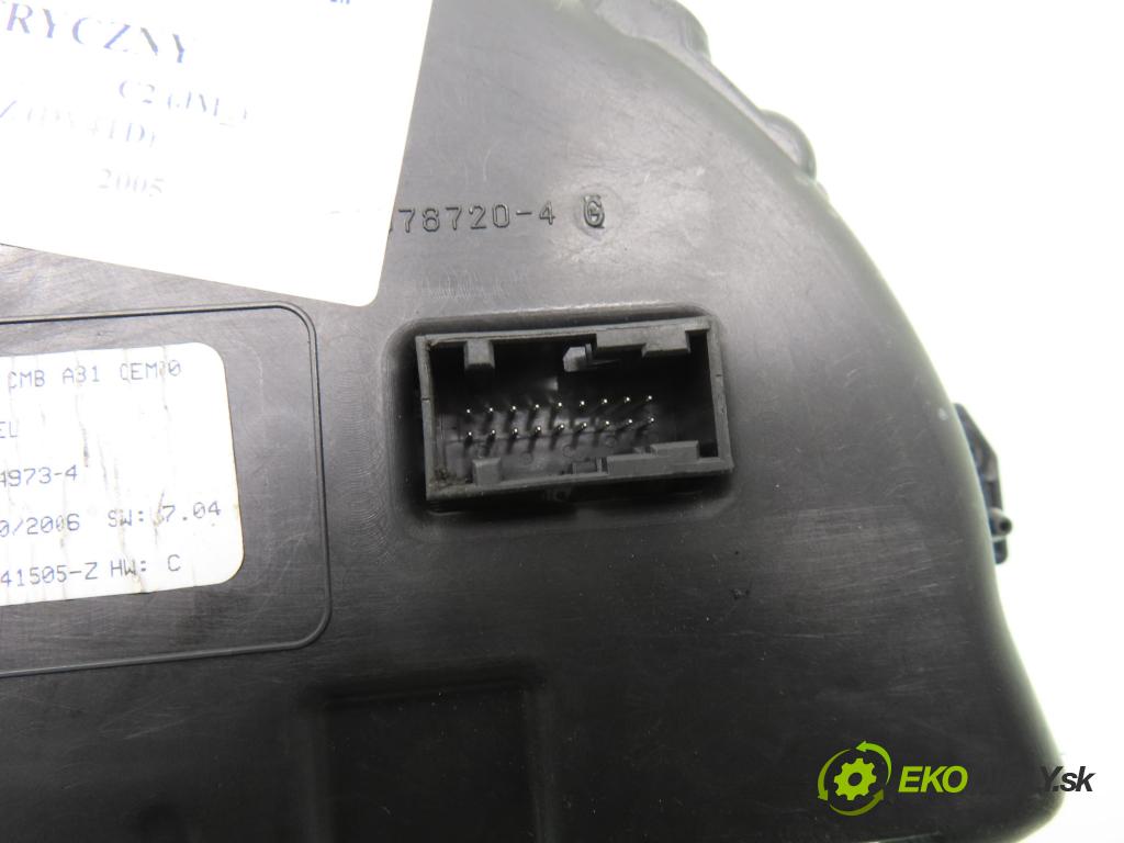 CITROEN C2 (JM_) HB 2005 50,00 1.4 HDi 68 8V - 8HZ 1398,00 prístrojovka elektrický P9660225880D