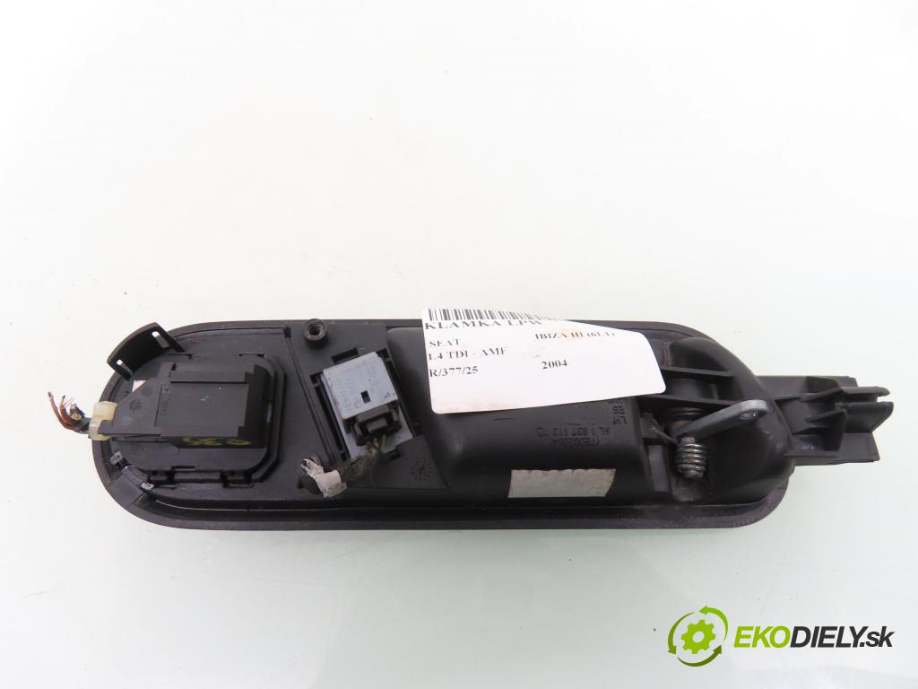 SEAT IBIZA III (6L1) HB 2004 55,00 1.4 TDI 75 - AMF 1422,00 klika LPW 6L1837113C