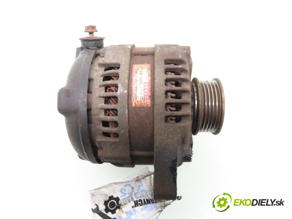 TOYOTA RAV 4 II (_A2_) SUV 2004 85,00 2.0 D-4D 4WD 116 - 1CD-FTV 1995,00 Alternátor 2706027040 ; 1042103051 (Alternátor)