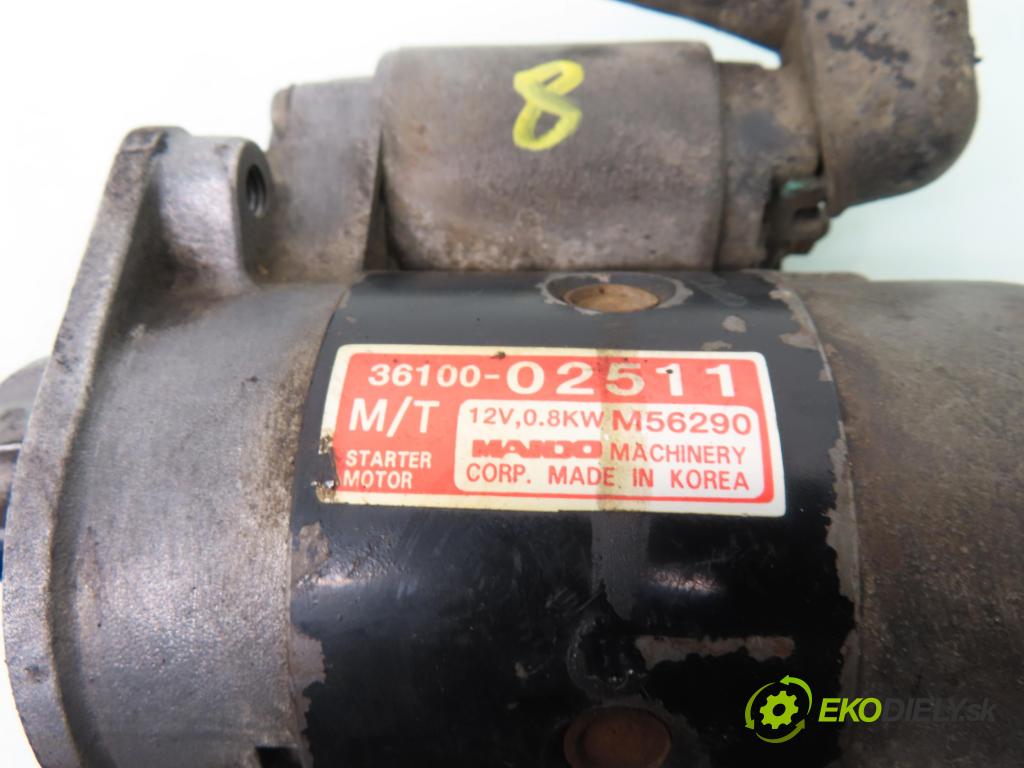 HYUNDAI ATOS PRIME (MX) HB 1999 40,00 1.0 i - G4HC 999,00 Štartér 3610002511 (Štartér)