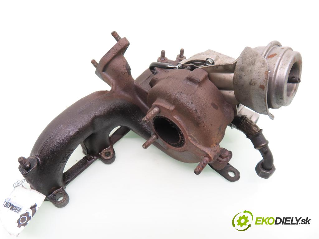 SEAT LEON (1M1) HB 2001 66,00 1.9 TDI - AGR 1896,00 Turbodúchadlo 038253019C (Turbodúchadlo (kompletné))