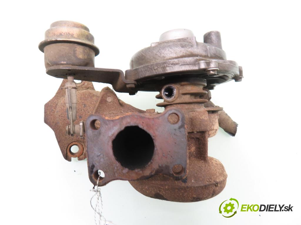 PEUGEOT EXPERT (224) KOMBIVAN 2001 80,00 2.0 HDI 16V - RHW (DW10ATED4) 1997,00 Turbodúchadlo 9637861280 (Turbodúchadlo (kompletné))