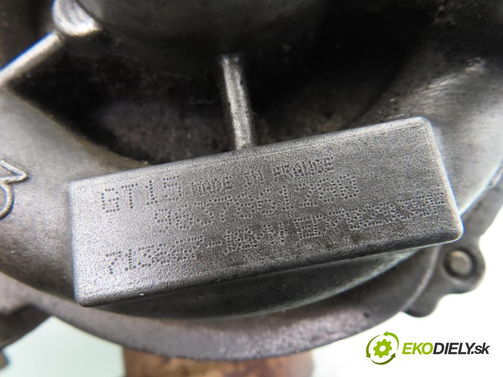 PEUGEOT EXPERT (224) KOMBIVAN 2001 80,00 2.0 HDI 16V - RHW (DW10ATED4) 1997,00 Turbodúchadlo 9637861280 (Turbodúchadlo (kompletné))