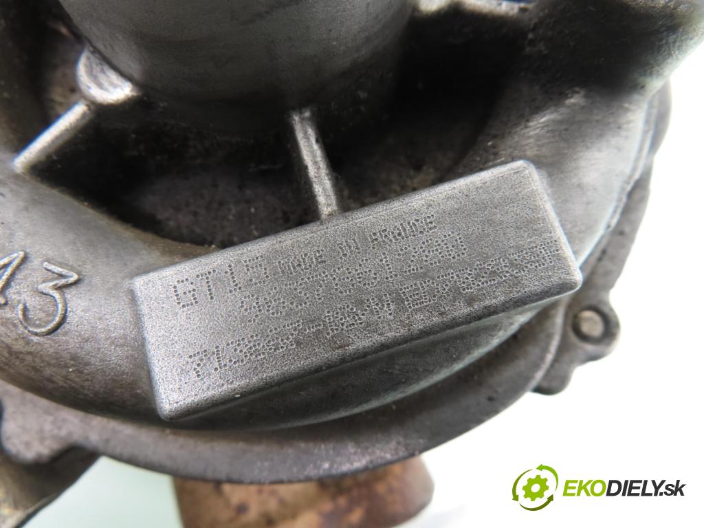 PEUGEOT EXPERT (224) KOMBIVAN 2001 80,00 2.0 HDI 16V - RHW (DW10ATED4) 1997,00 Turbodúchadlo 9637861280 (Turbodúchadlo (kompletné))